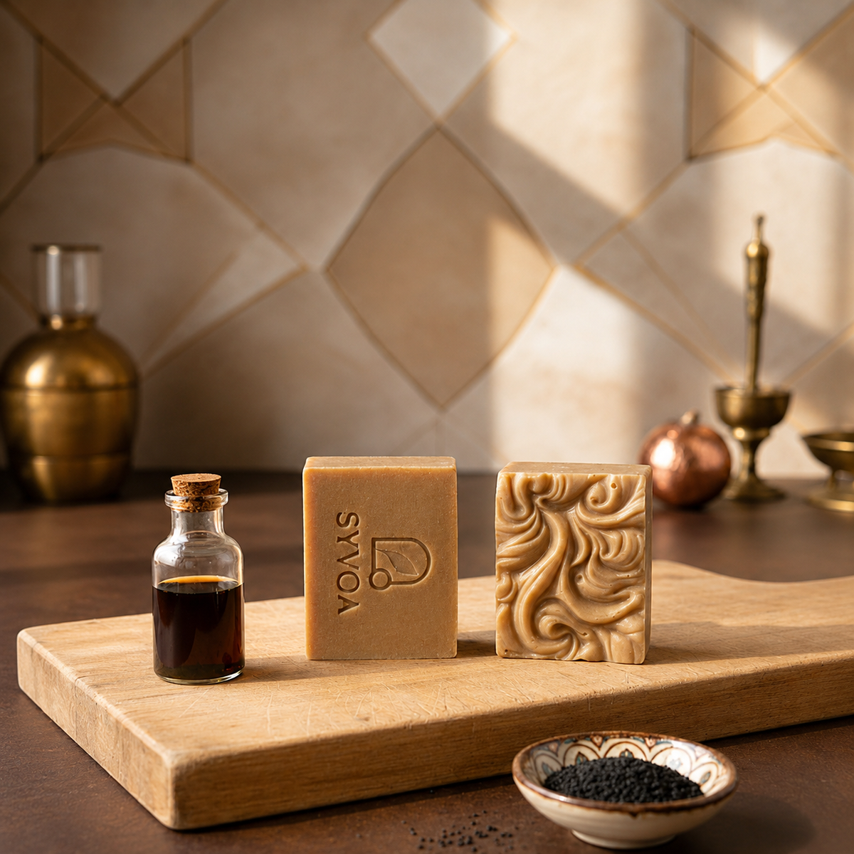 Lumière d’Orient – Savon artisanal à l’huile de Nigelle